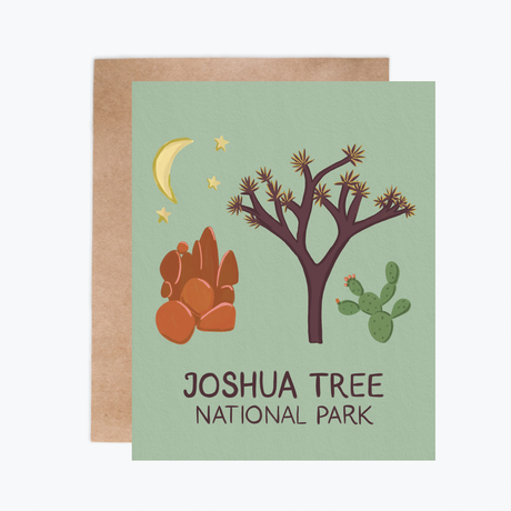 Greeting Card - Joshua Tree Landmarks