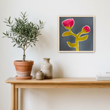 Framed Art Print - Meadow Pod mockup