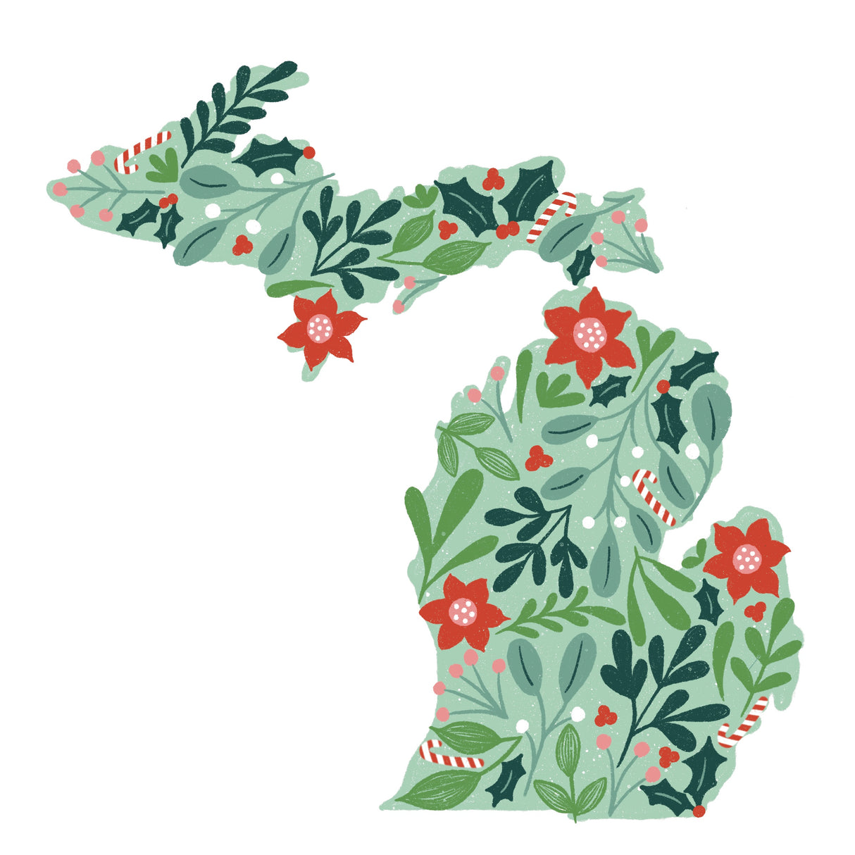 Christmas States - Michigan