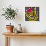 Framed Art Print - Nordic Thistle mockup