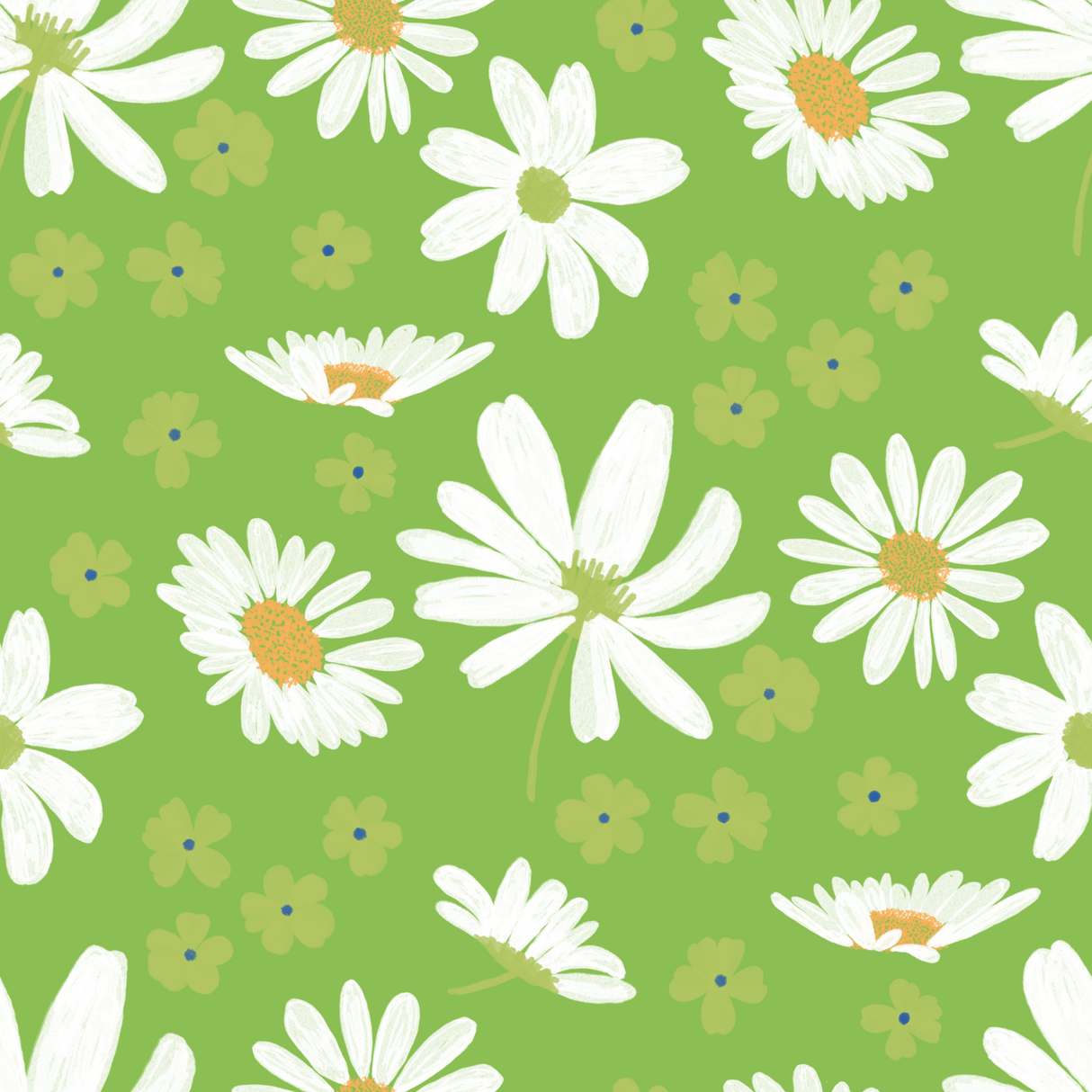 Oopsy Flowers - Lime