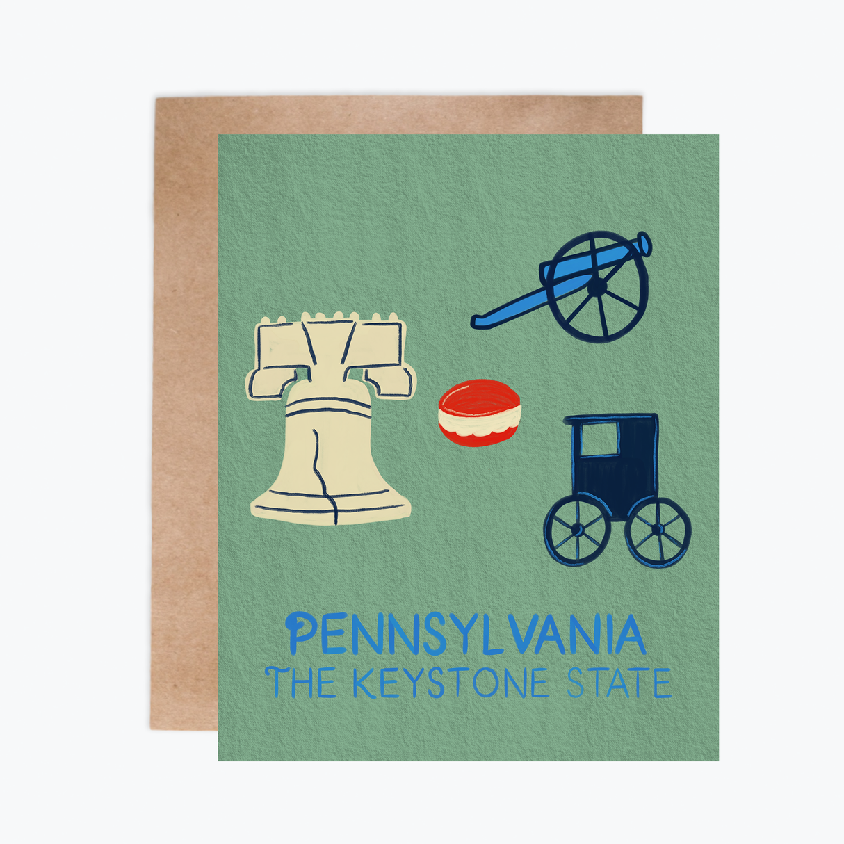 Greeting Card - Pennsylvania Landmarks