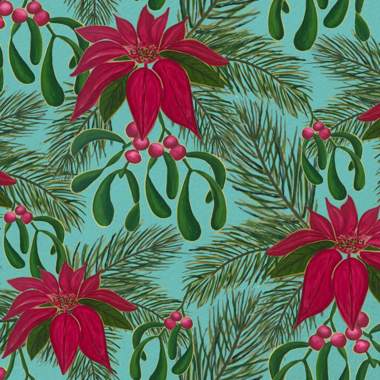 Poinsettia Garden