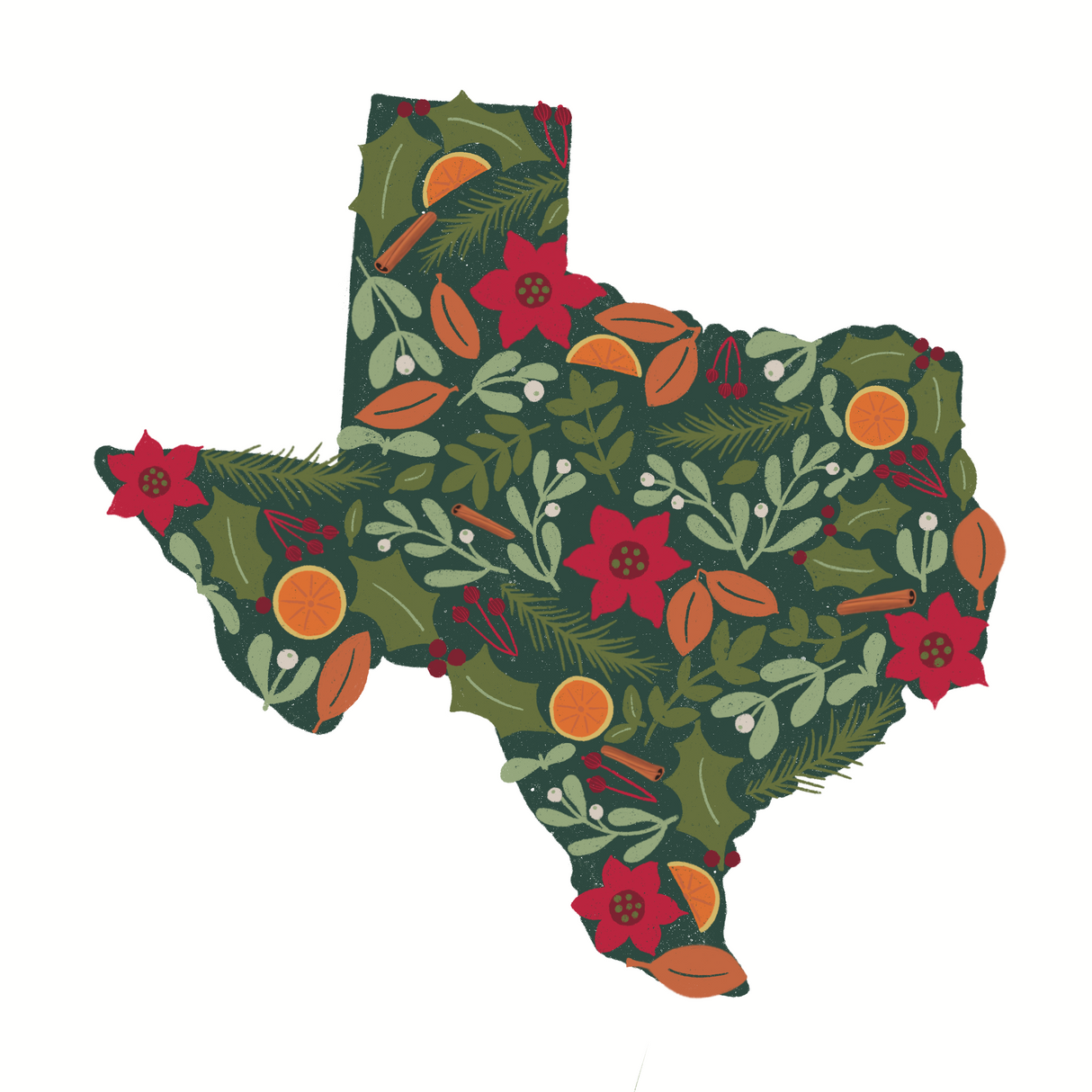 Christmas States - Texas