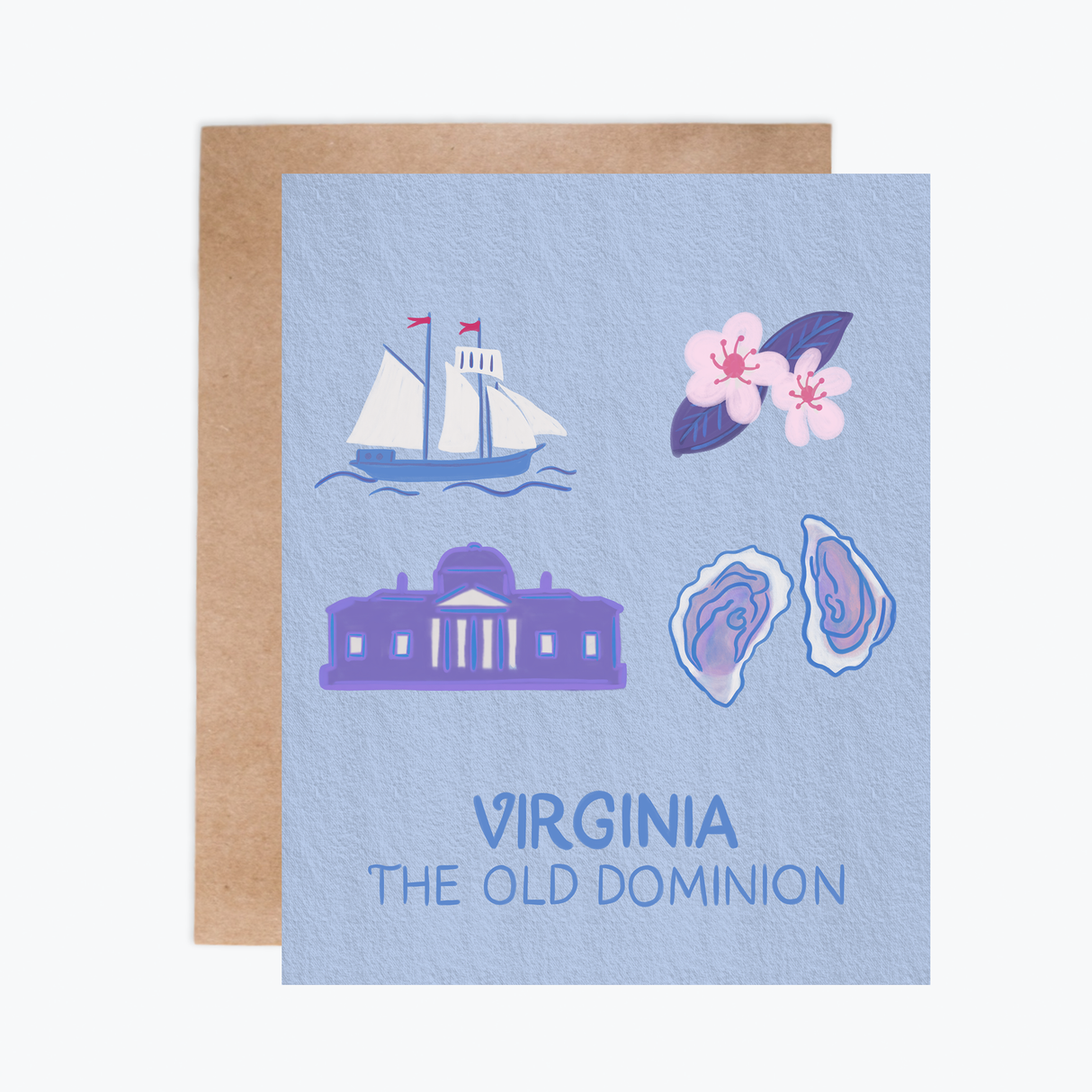 Greeting Card - Virginia Landmarks