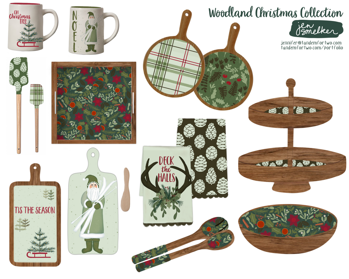 Woodland Christmas Products 2