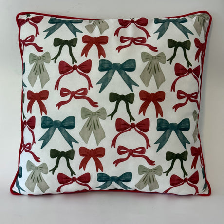 Christmas - Bow Pillow