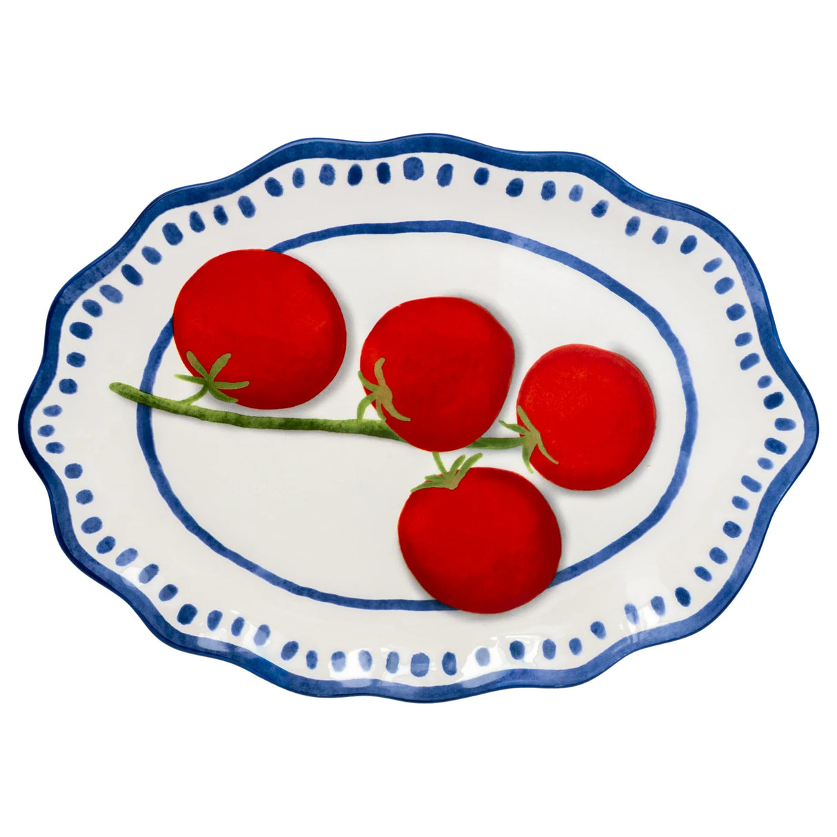 Amalfi Tomato Ceramic Platter