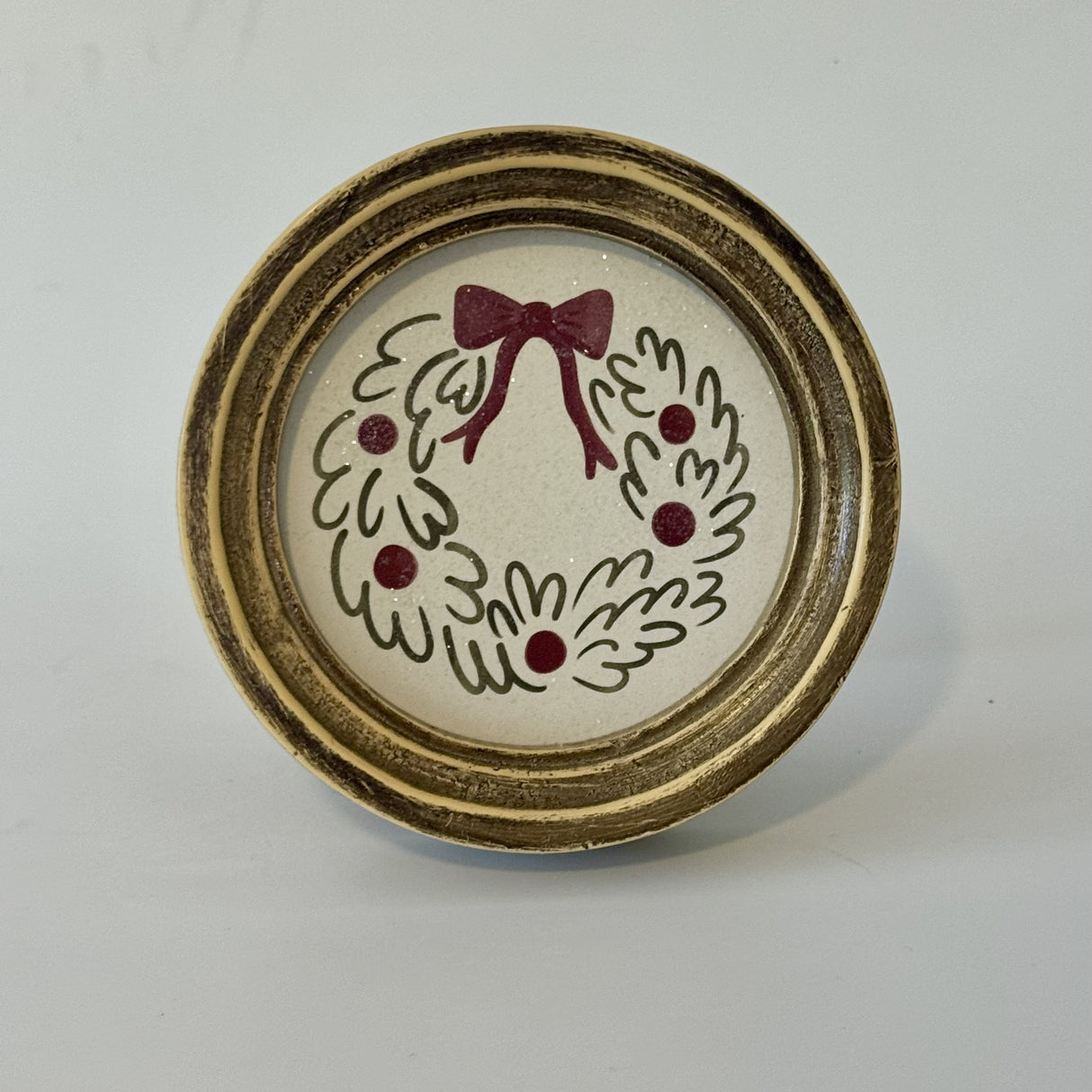 Christmas - Wreath Circle Frame