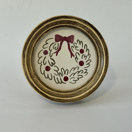 Christmas - Wreath Circle Frame