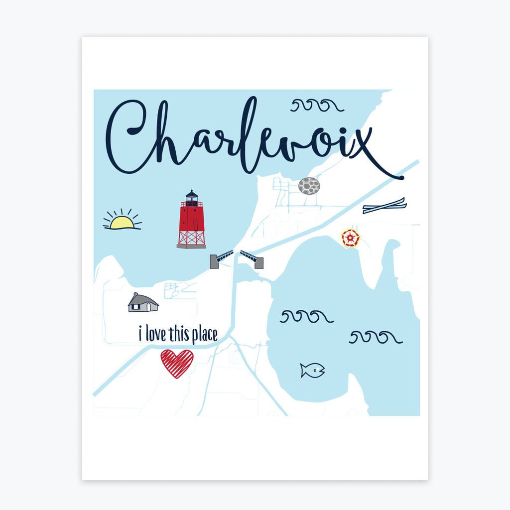 Art Print - Charlevoix Icons - Tandem For Two
