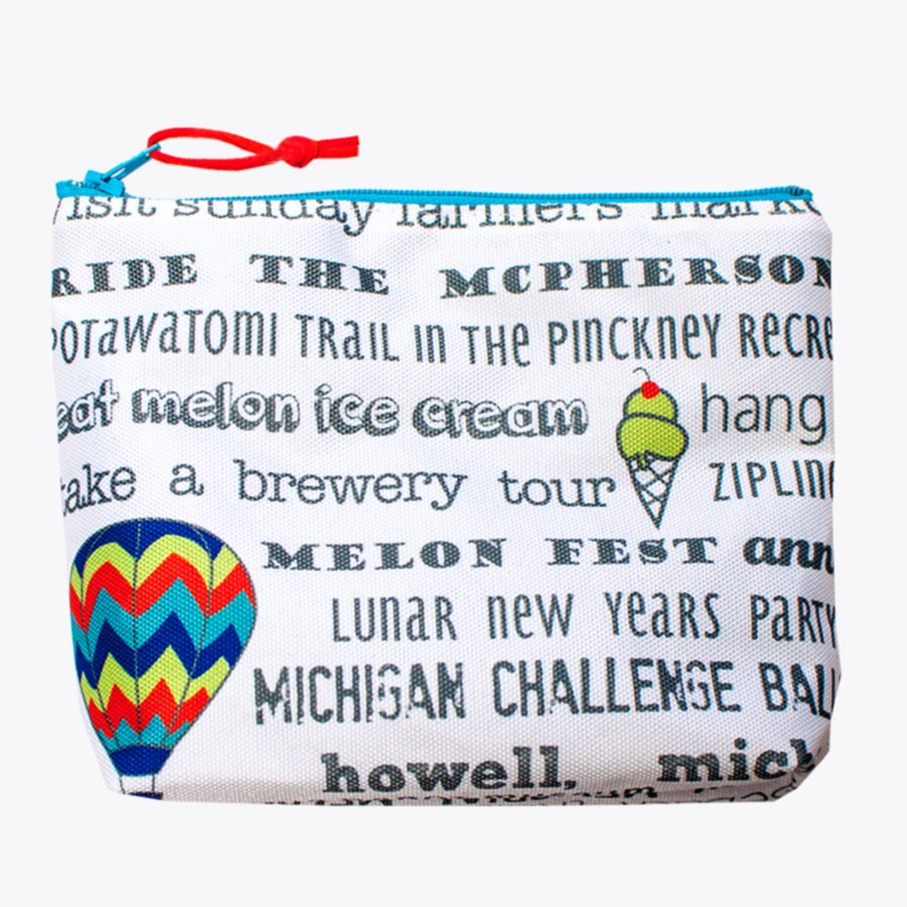 Petite Pouch - Howell Bucket List - Tandem For Two