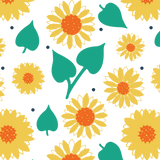 Scattered Sunflowers