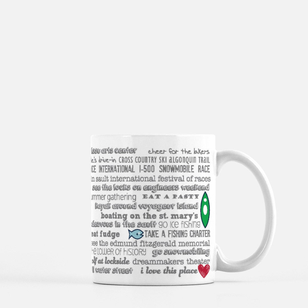 Mug - 11oz Sault Ste. Marie Bucket List