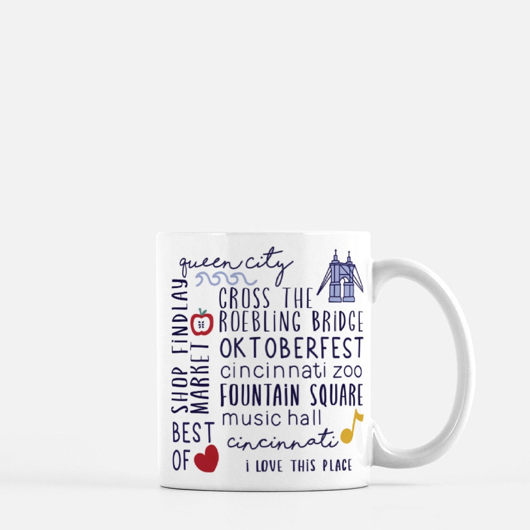 Mug - 11oz Best of Cincinnati